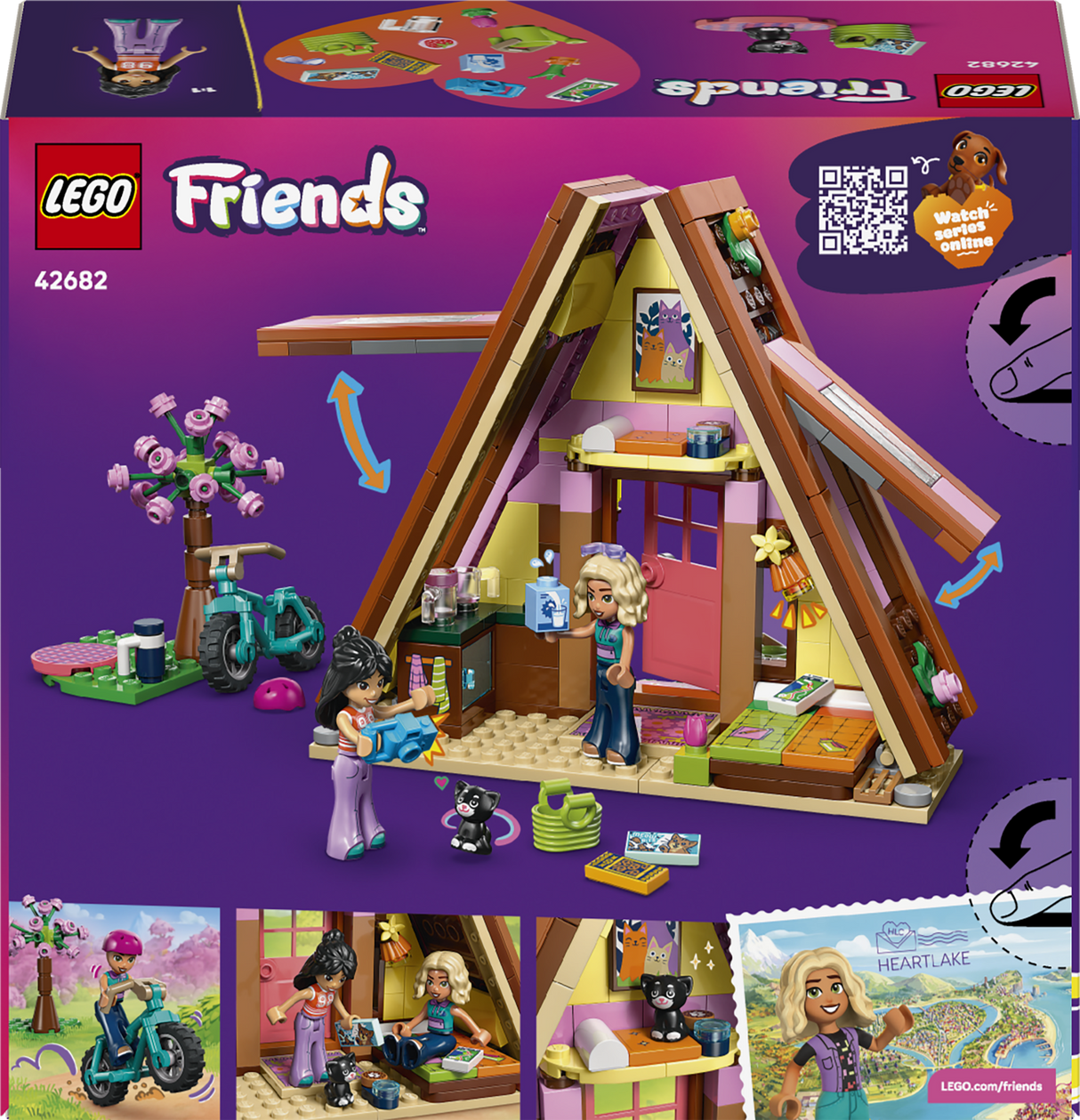 LEGO Friends Nature Glamping Cabin 42682L