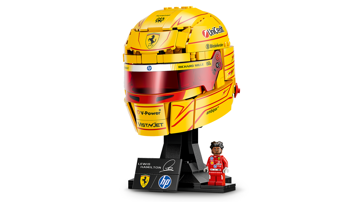 LEGO Editions Scuderia Ferrari HP Lewis Hamilton Helmet 43022L
