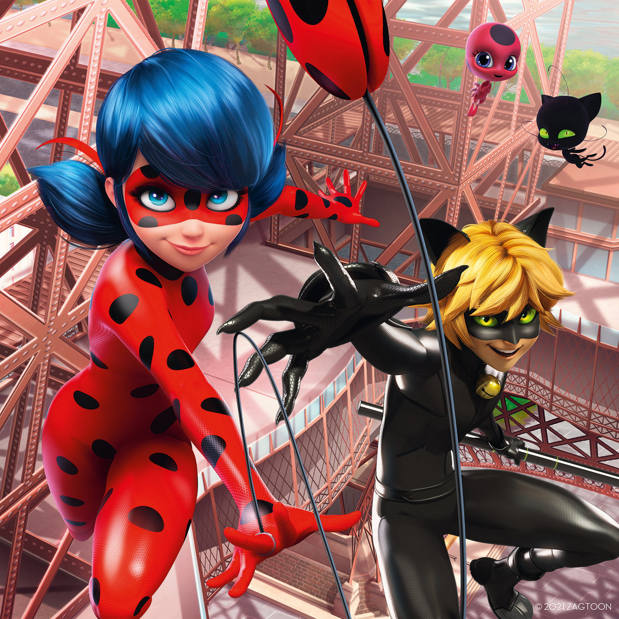 Ravensburger Puzzle 3x49 pc Miraculous 051892V