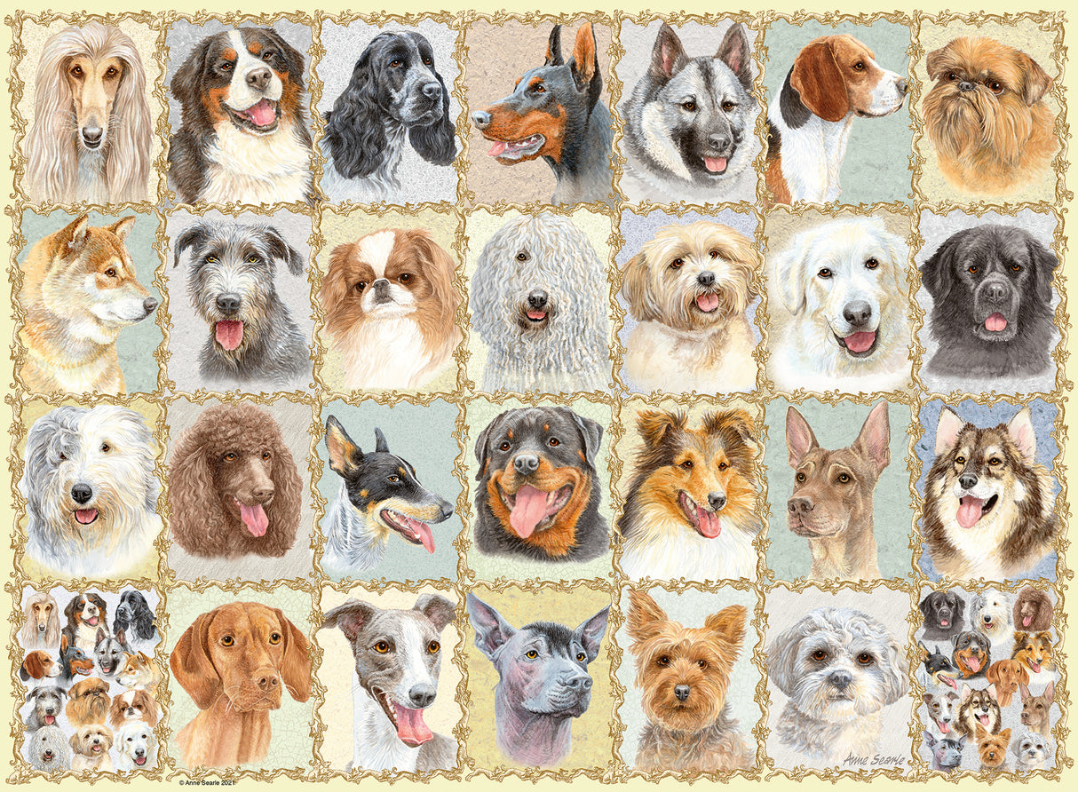 Ravensburger Puzzle 500 pc Dog Portraits 167586V
