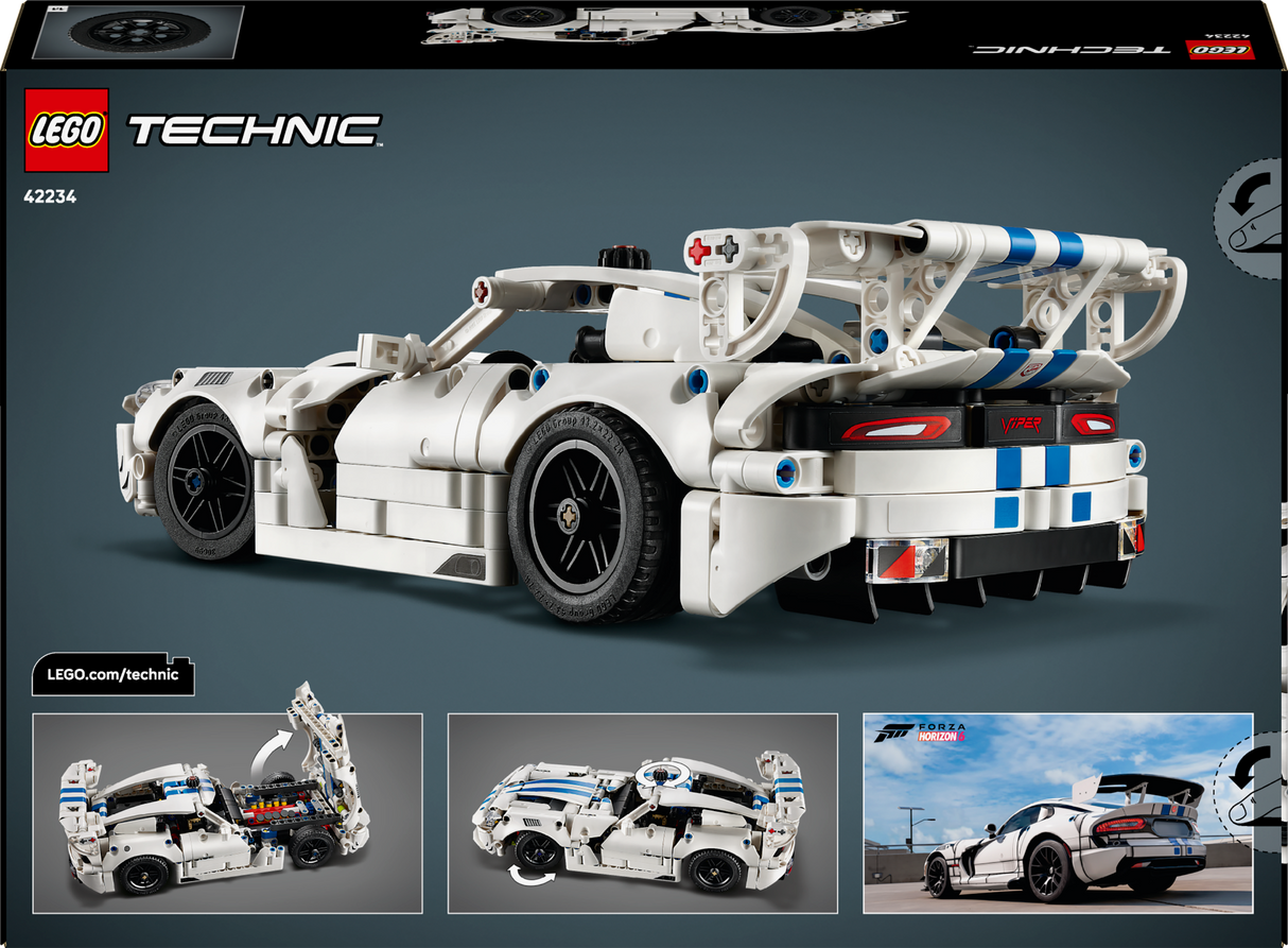 LEGO Technic Dodge Viper GTS-R Sports Car 42234L