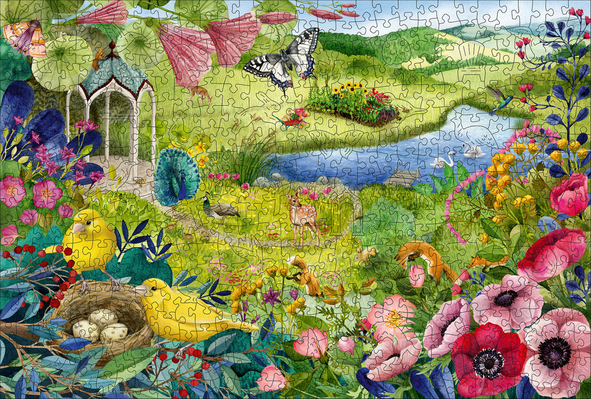 Ravensburger Wooden Puzzle 500 pc Wonderful Nature 175130V