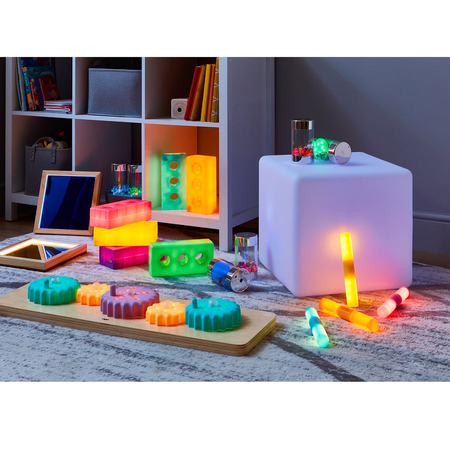 TTS Sensory Colour Changing Light Up Cube EY07230B