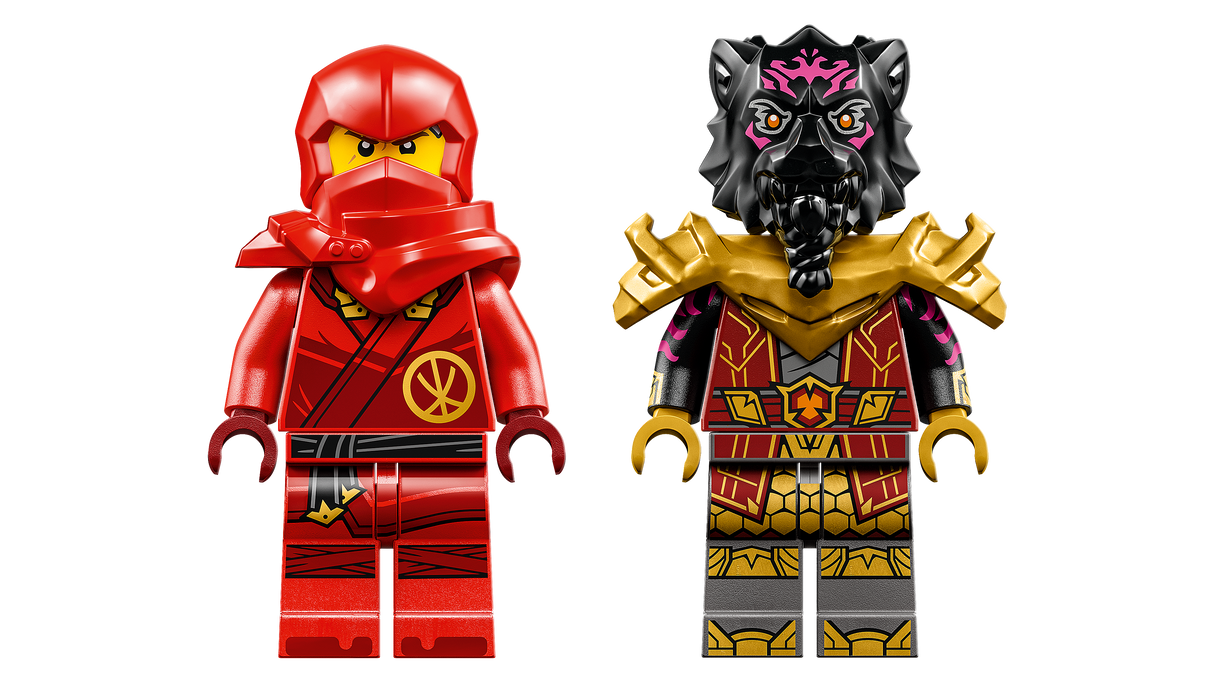 LEGO Ninjago Kai and Ras's Car and Bike Battle 71789L