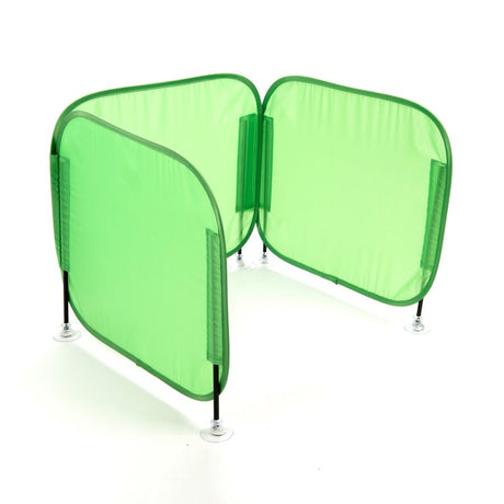 TTS Pop-Up Concentration Desk Barrier - Green SD12552B