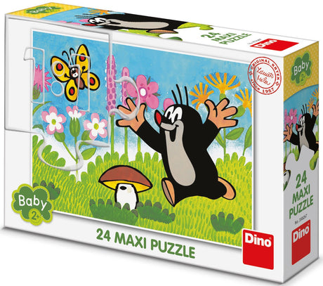 Dino Puzzle 24 pc Mole on a Mushroom 35026D