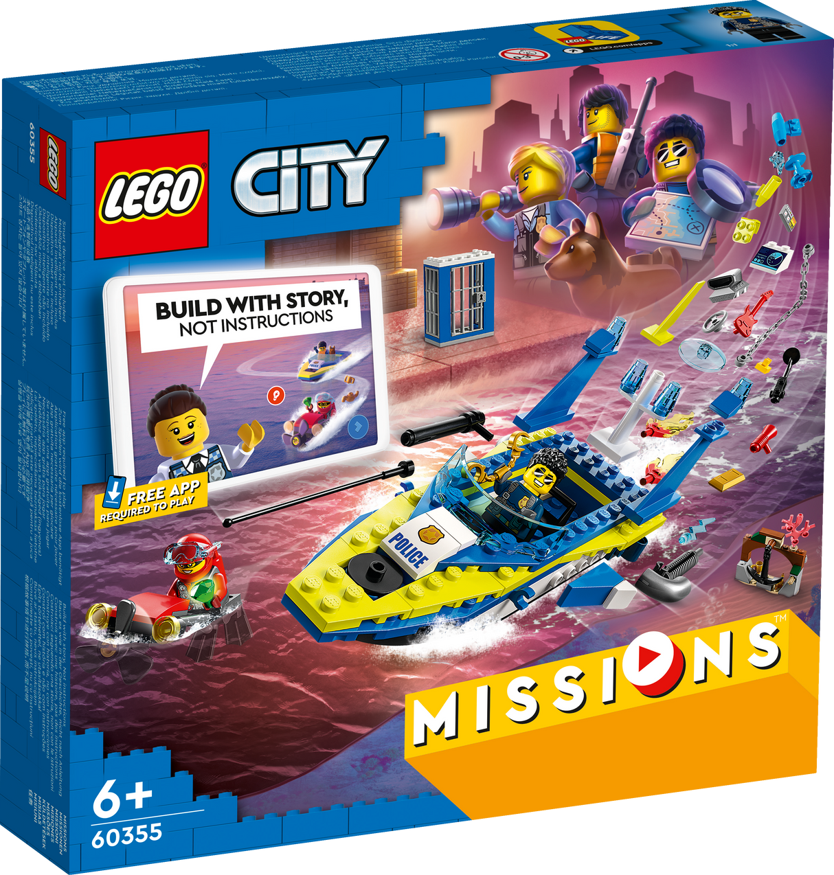 LEGO City Water Police Detective Missions 60355L
