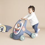 Smoby Baby Walker 3 in 1 + Baby Doll 140308S