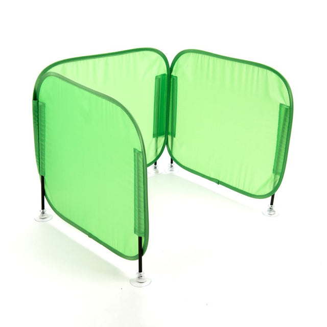 TTS Pop-Up Concentration Desk Barrier - Green SD12552B