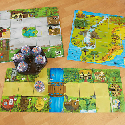 TTS Blue-Bot Bluetooth Programmable Robot Mat Pack EL00517B