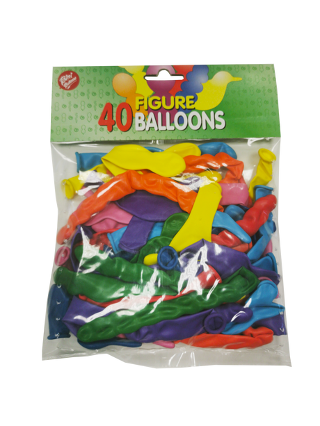 Bini Figure Balloons, 40 Pieces 84001H