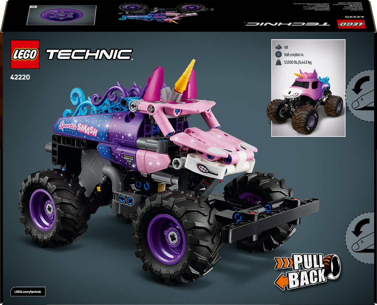 LEGO Technic Monster Jam  Sparkle Smash Pull-Back 42220L
