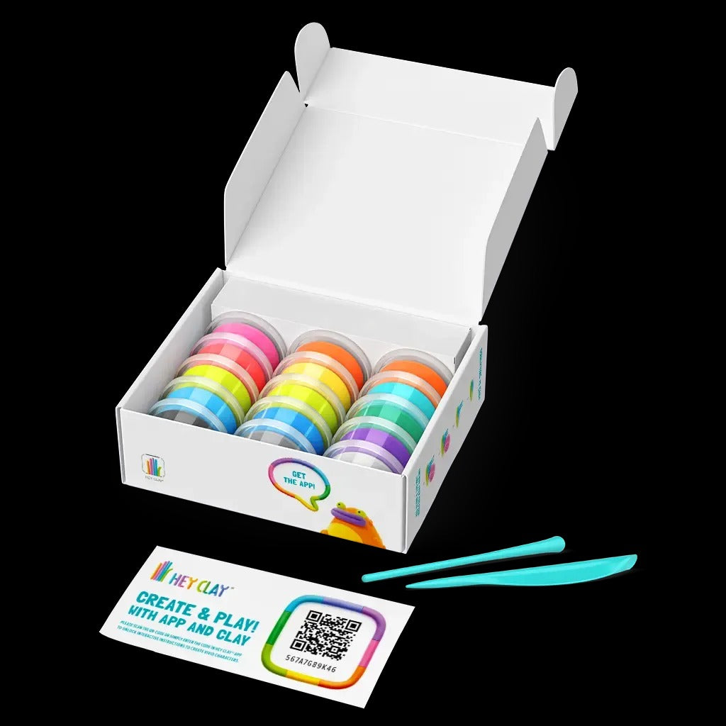 HEY CLAY Modeling Clay 15 pcs: Exotic Animals 15025E