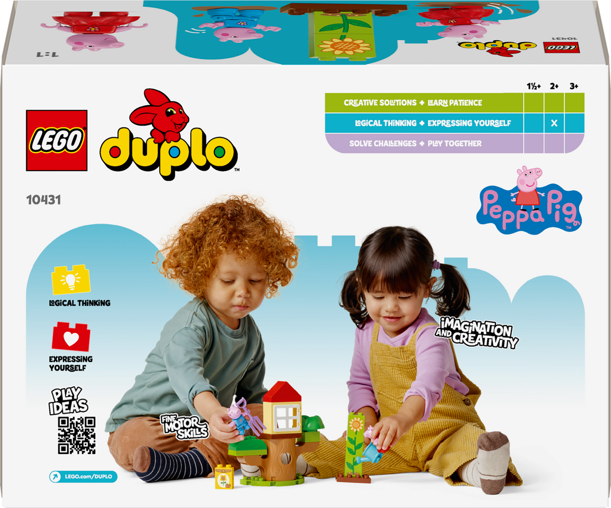 LEGO DUPLO Peppa Pig Garden and Tree House 10431L