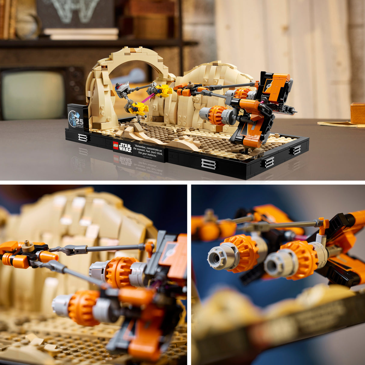LEGO Star Wars Mos Espa Podrace Diorama 75380L