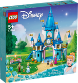 LEGO Disney Cinderella and Prince Charming's Castle 43206L