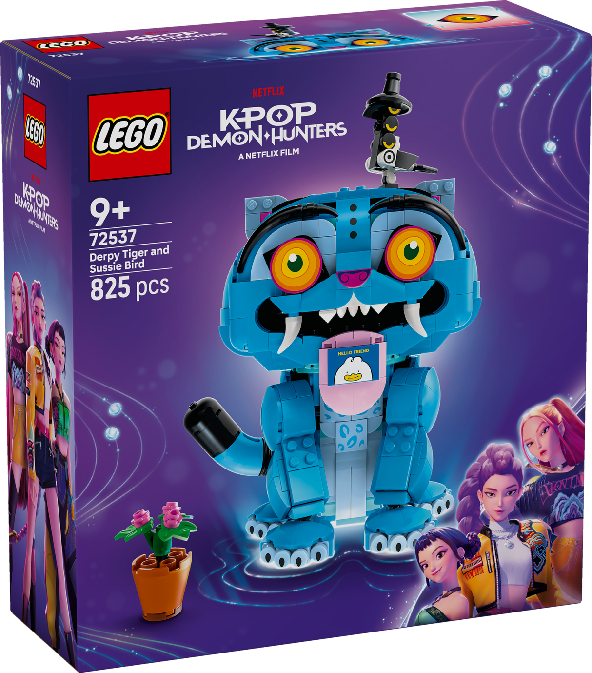 LEGO Kpop Demon Hunters Derpy Tiger and Sussie Bird 72537L