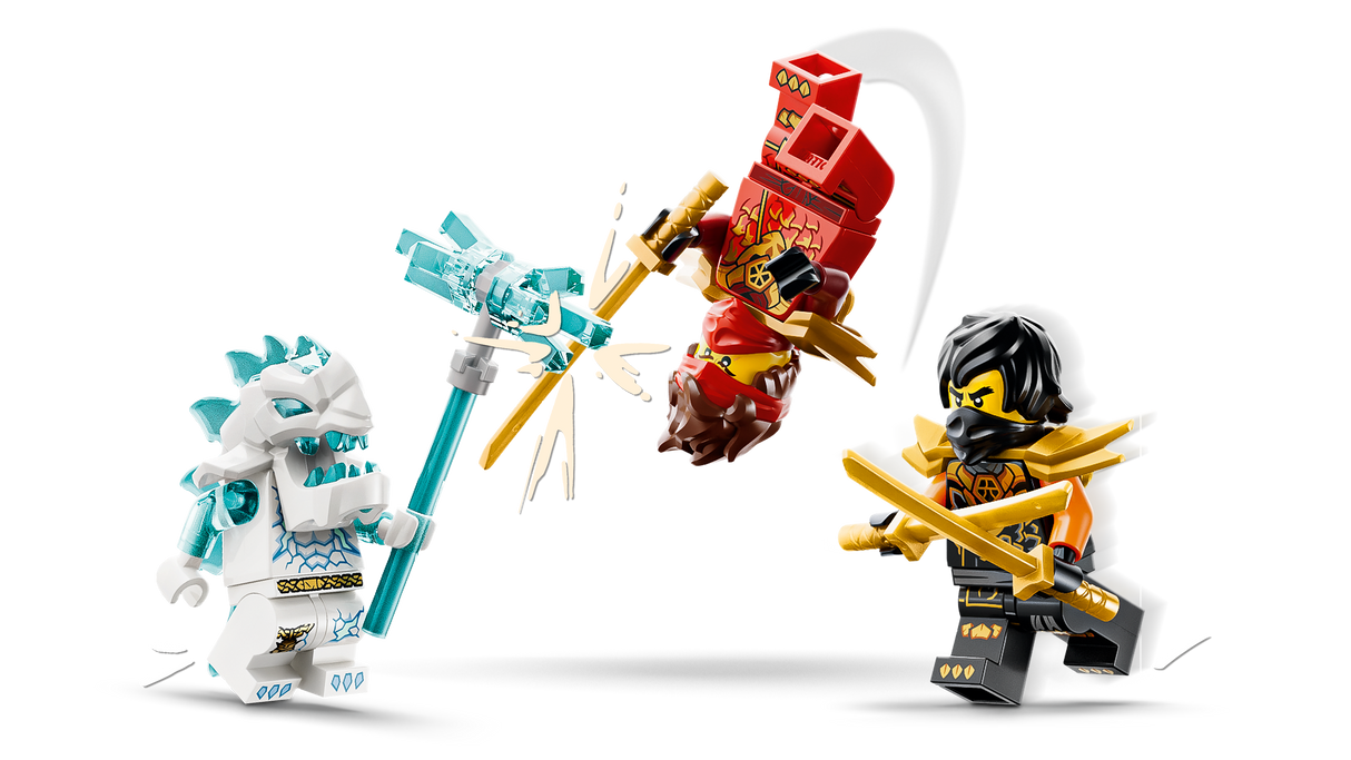 LEGO Ninjago Kai and Cole’s Combiner Vehicles 71864L