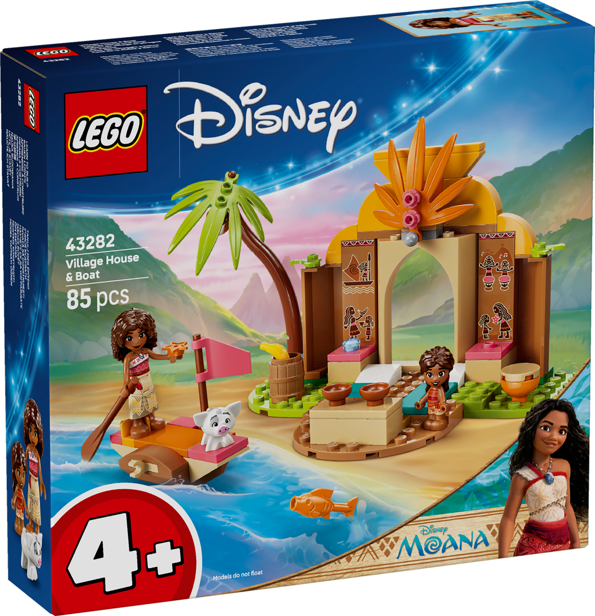 LEGO Disney Moana Village House & Boat 43282L
