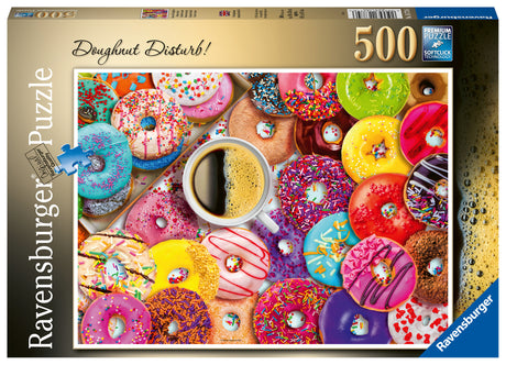 Ravensburger Puzzle 500 pc Doughnut Disturb! 167746V