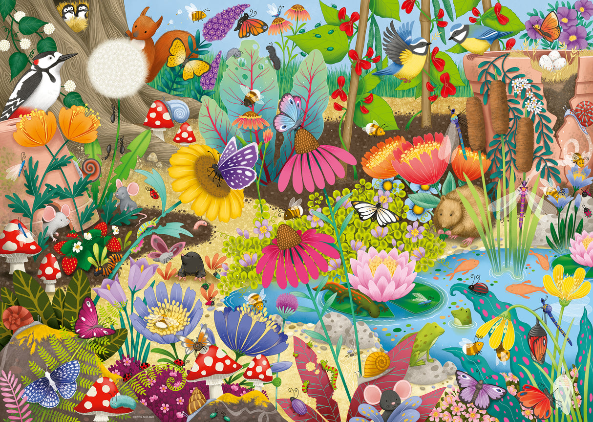 Ravensburger Puzzle 1000 Pieces: Little Garden World 12001456V