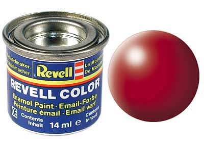 Revell Email Paint Fiery Red Solid Silk Matt 32330R