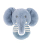 Keel Toys Keeleco Baby Ezra Elephant Ring Rattle, 14 cm SE2081K