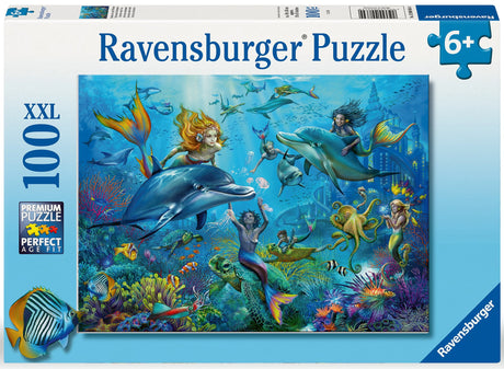 Ravensburger puzzle 100 pc Underwater Adventure 12000864V