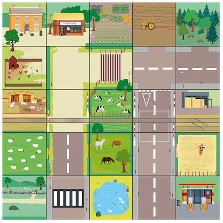 TTS Bee-Bot Countryside Mat IT10144B