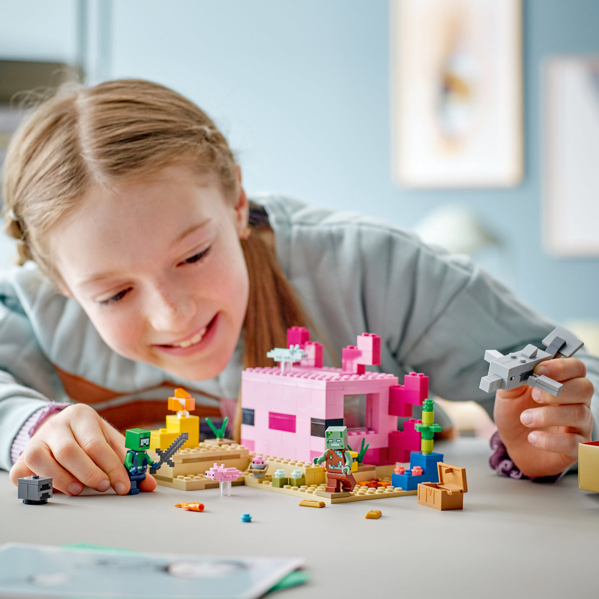 LEGO Minecraft The Axolotl House 21247L