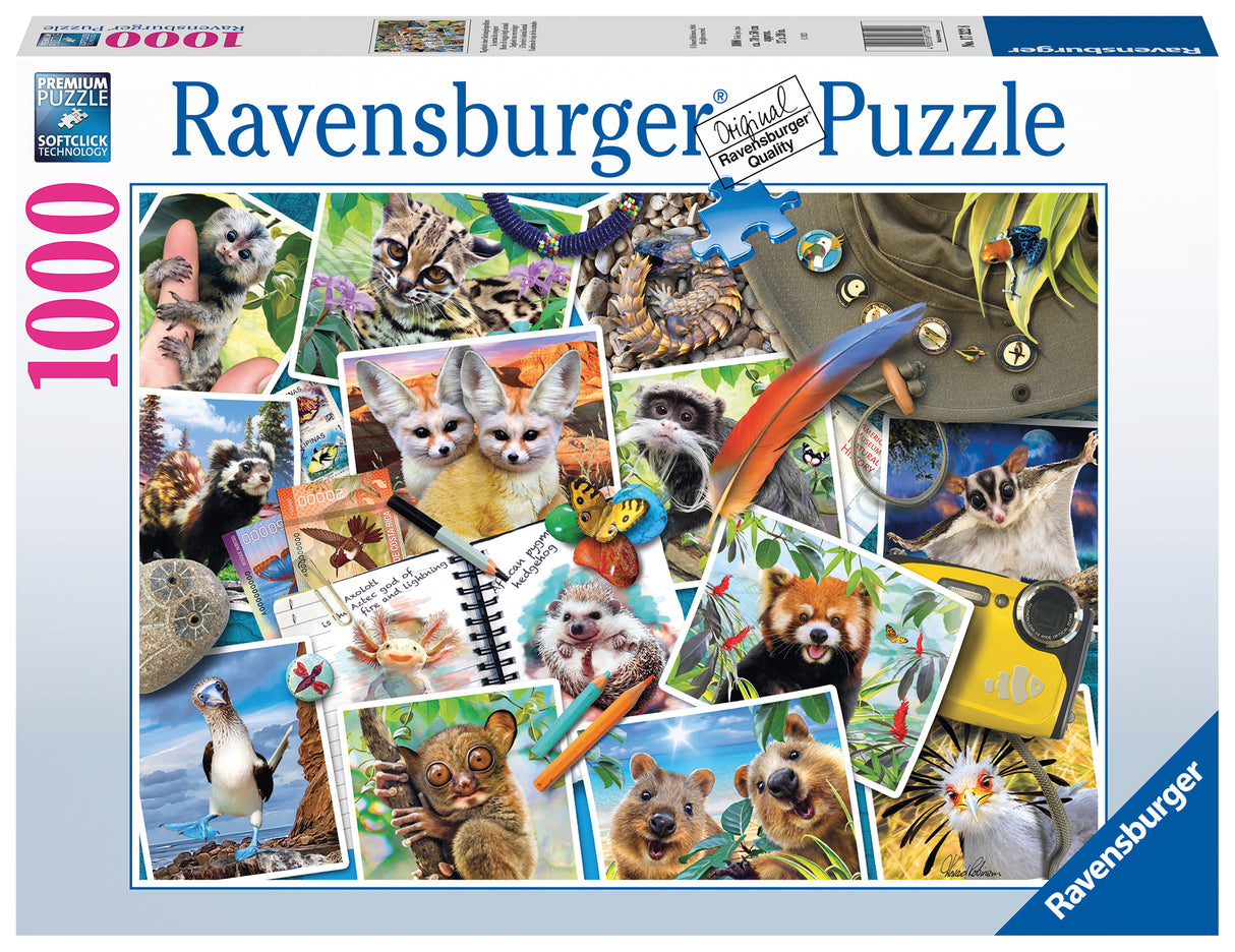Ravensburger Puzzle 1000 pc Traveler's Photo Album 173228V