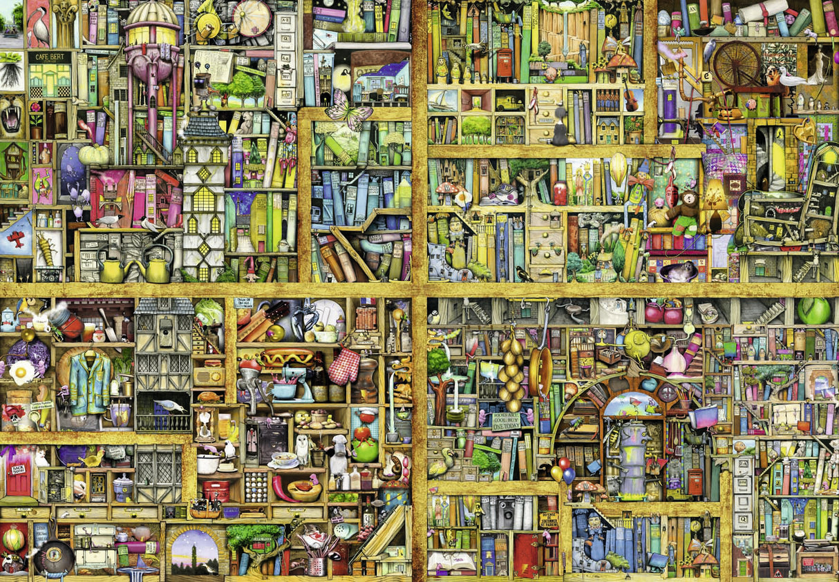 Ravensburger Puzzle 18000 pc Magical Bookshelf 178254V