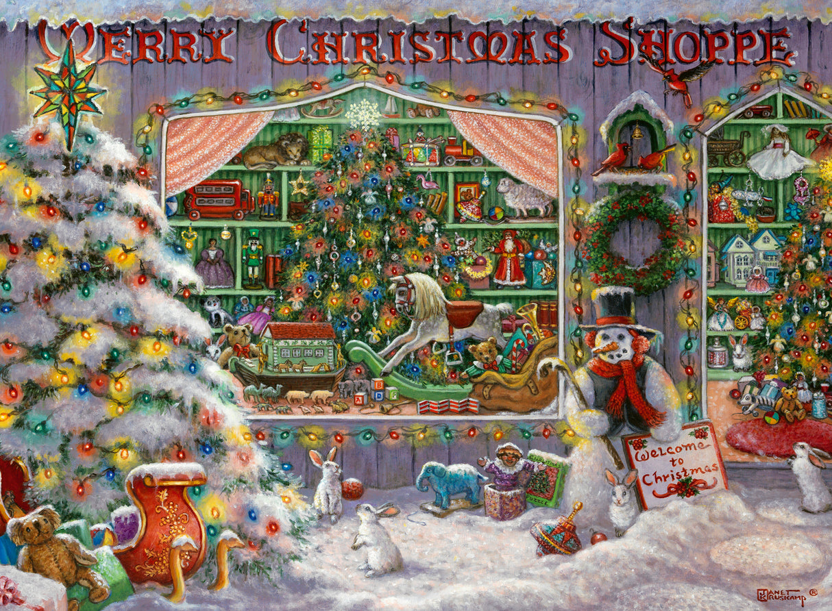 Ravensburger Puzzle 500 Pieces: The Christmas Shop 12000215V