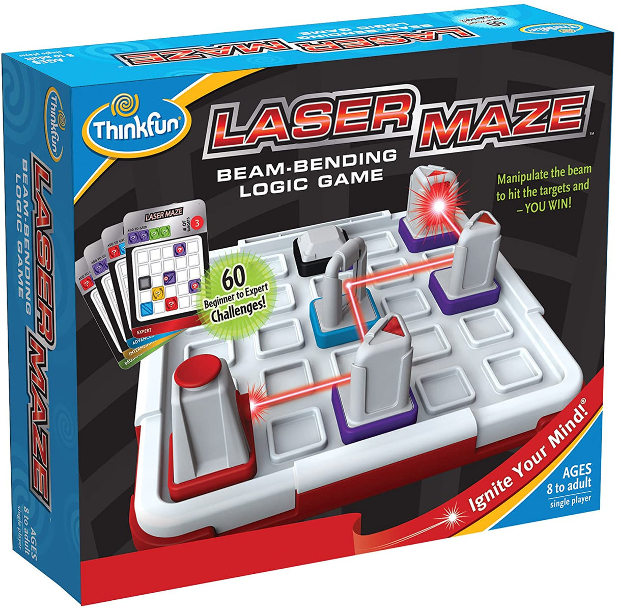 ThinkFun board game Laser Maze 76340F
