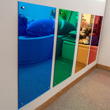 TTS Rainbow Wall Mirrors - Green EY06768B