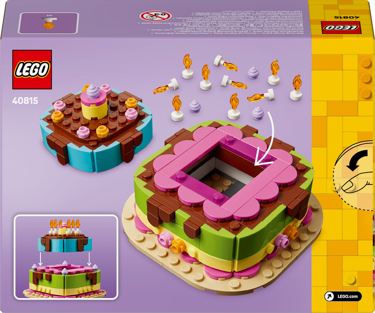 LEGO Iconic Birthday Party Cake 40815L
