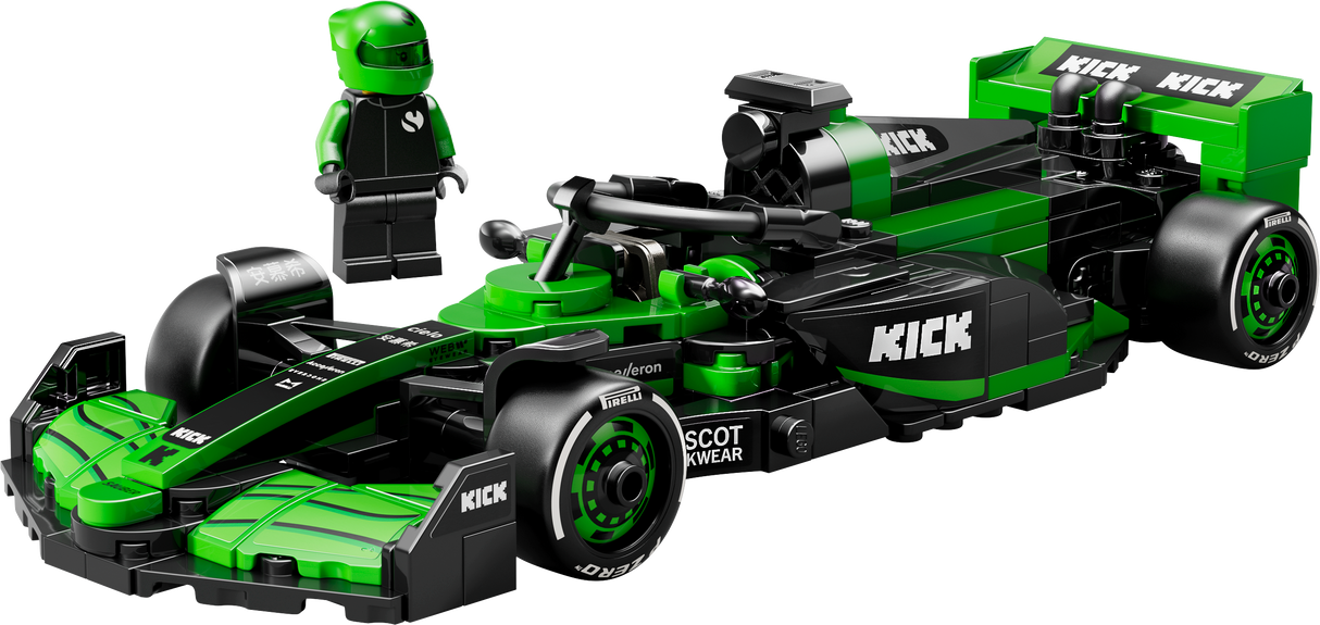 LEGO Speed Champions KICK Sauber F1 Team C44 Race Car 77247L