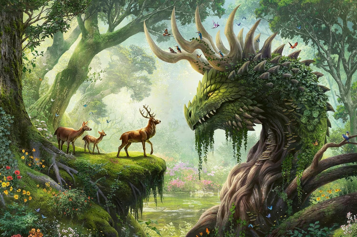 Ravensburger Puzzle 3000 pc The Dragon Comes to Life 12000808V