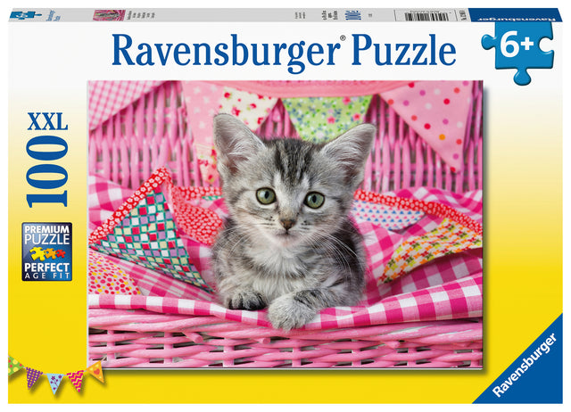 Ravensburger Puzzle 100 pc Cute Kitten 129850V