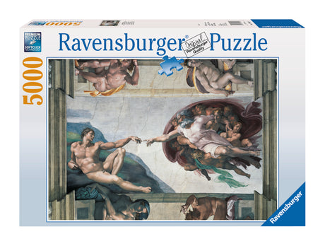 Ravensburger puzzle 5000 pc Adam's Creation 174089V
