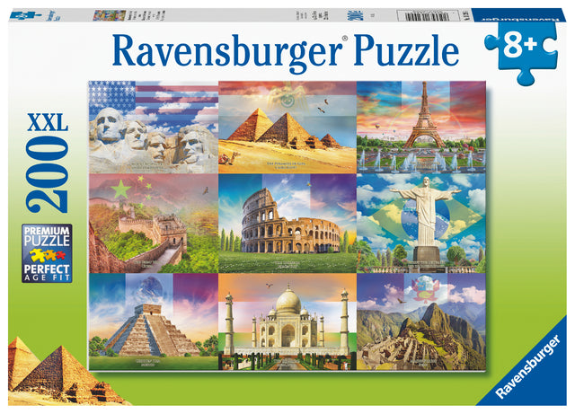 Ravensburger Puzzle 200 pc Monuments 132904V