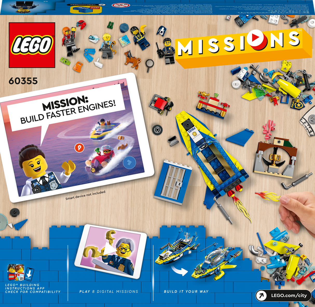 LEGO City Water Police Detective Missions 60355L