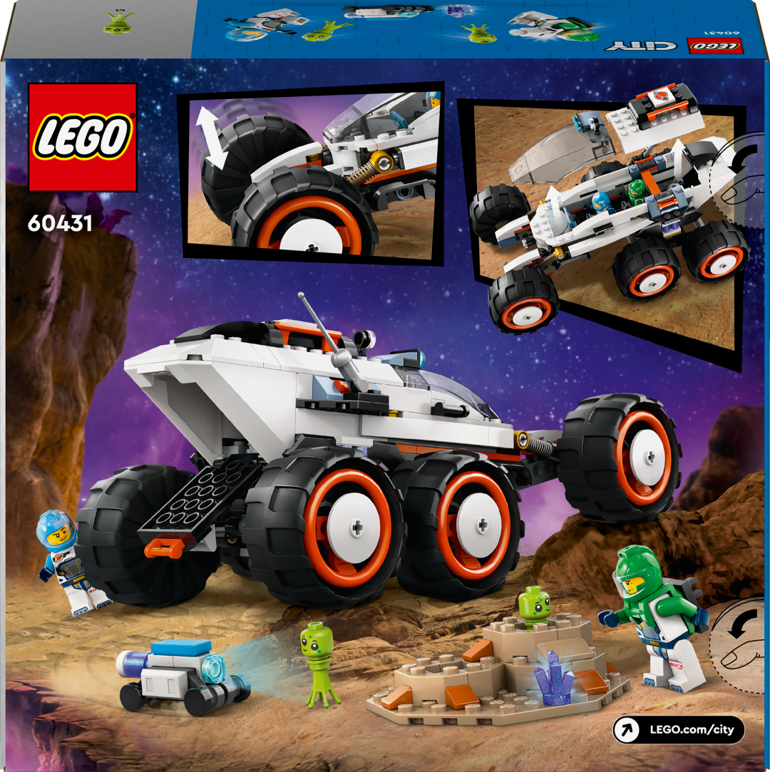 LEGO City Space Explorer Rover and Alien Life 60431L