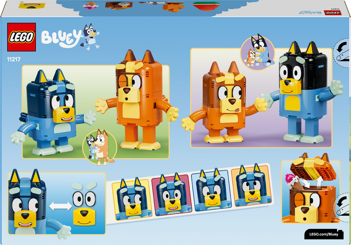 LEGO Bluey Brick-Built Bluey Family 11217L
