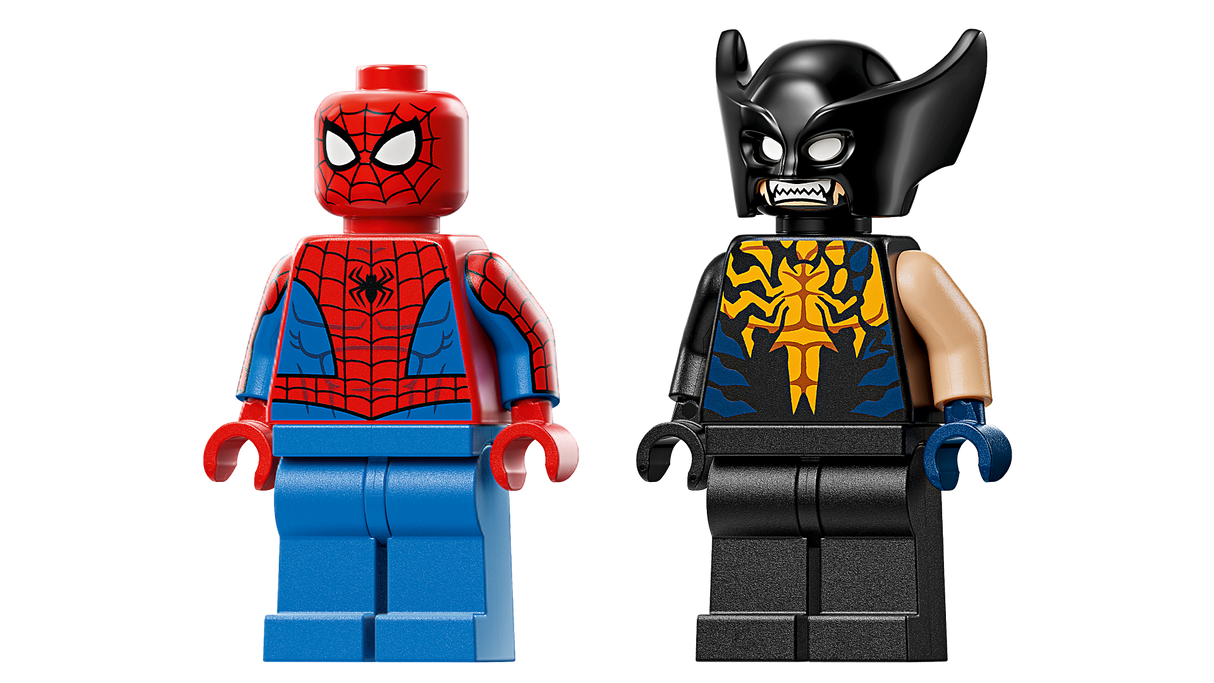 LEGO Super Heroes Spider-Man Car vs. Venomized Wolverine 76336L