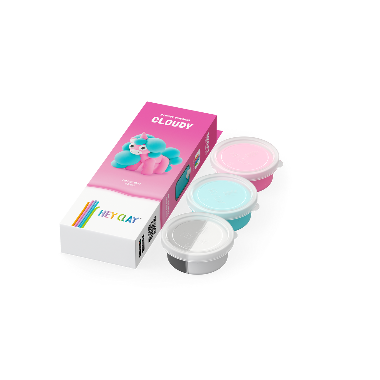 HEY CLAY Modeling Clay Unicorn Cloudy 3 pc 30138E