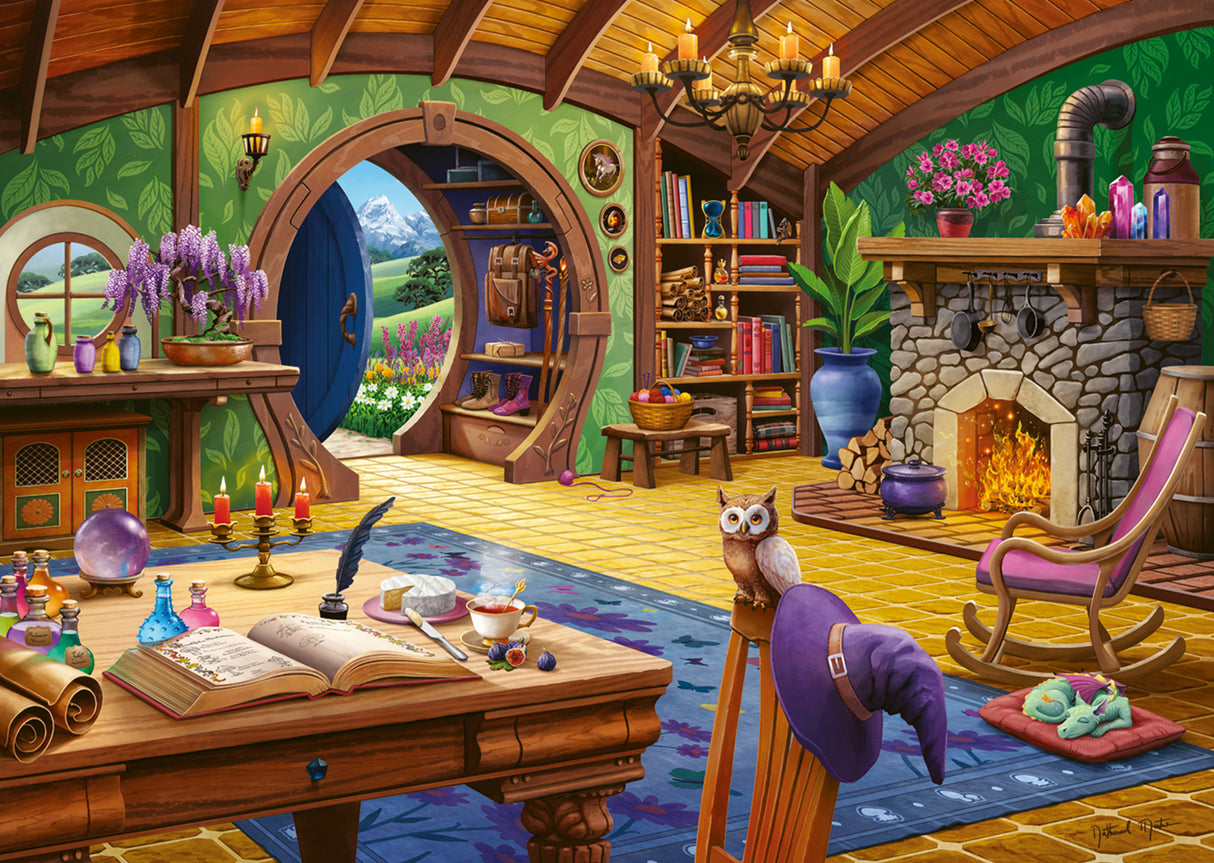 Ravensburger Puzzle 1000 Pieces: Charmed Cottage 12001849V