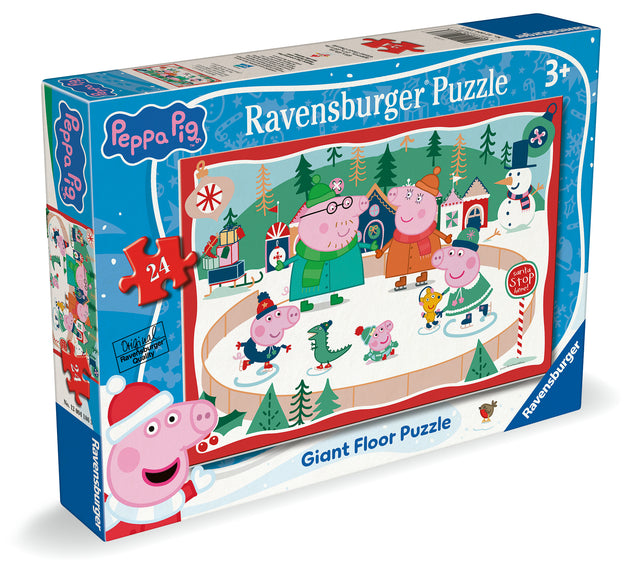 Ravensburger Puzzle 24 Pieces: Peppa Pig Ice Skating 12004186V