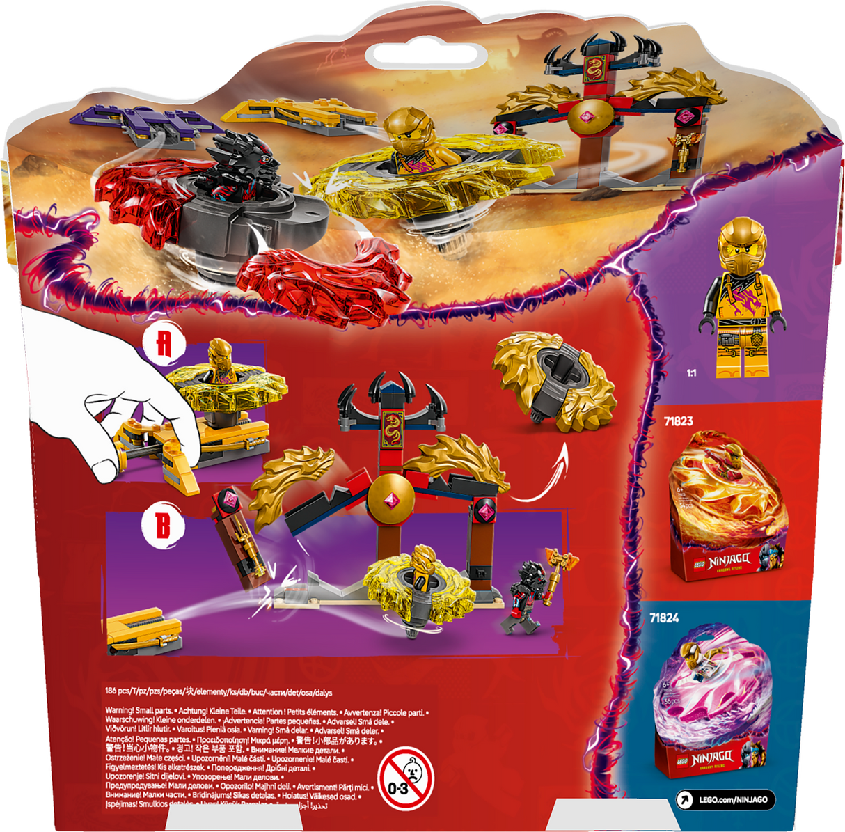 LEGO Ninjago Dragon Spinjitzu Battle Pack 71826L