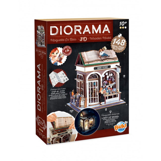 Buki Bookshop Diorama 68074I
